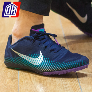 耐克nike zoom rival m 9 男子田径短跑钉鞋运动跑步鞋ah1020-406
