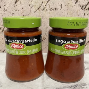 临期特卖  意大利进口 番茄意粉酱原味罗勒味290g 意面意粉调味酱