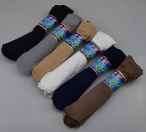 【10双昂莎男士丝袜】厂家直销短丝袜加厚春夏秋季加长天鹅绒新品