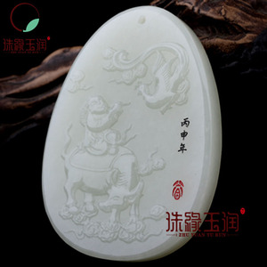牧童骑牛挂件