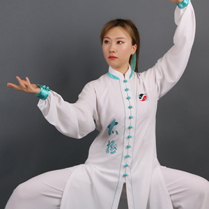21003剑隆原创设计定制太极服男女同款高端高档练功服表演比赛服
