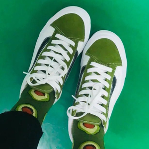 万斯莱vans op正品style36汽水绿色低帮男鞋女鞋2021休闲帆布鞋