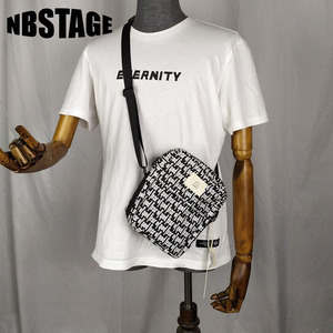 fog满印logo弹幕小包fear of god 满印字母 单肩包斜挎包潮