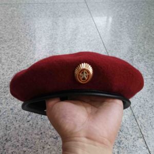 俄罗斯国家近卫军内务部部队栗色贝雷帽 头围59cm 93