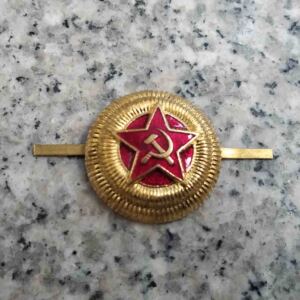苏联二战陆军军官帽徽 铜制 俄罗斯现在制造