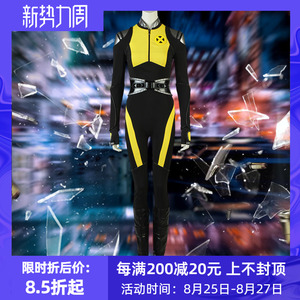 娜多 死侍2cos黑后 黑蛛/少年力量/弹头 连体衣鞋子cosplay服装