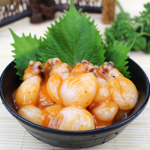 2kg味付墨鱼仔 日式寿司料理墨鱼仔调味即食小章鱼乌贼小墨鱼商用