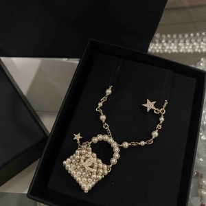 三良中古香奈儿Chanel23a珍珠包包彗星项链时尚潮流经典百搭气质