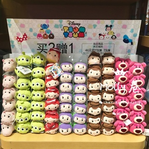 tsumtsum玩具总动员迷你松松毛绒玩偶 堆堆乐 上海迪士尼国内代购