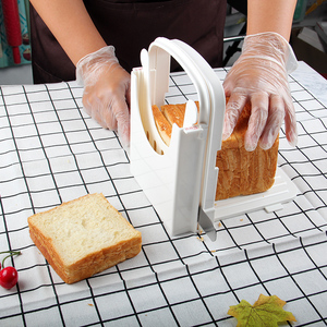 面包切片器切割器 吐司分片器切割架切面包机土司面包刀 烘焙工具