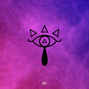 tlp镂空车贴 塞尔达荒野之息眼睛图腾油箱盖摩托车冰箱门遮盖贴