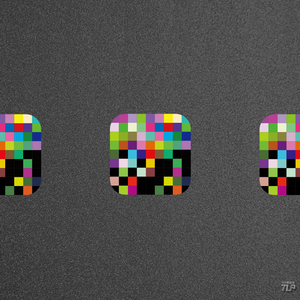 tlp反光贴纸  心情切片 马赛克乱码 显示器彩色像素斑点 平面贴纸