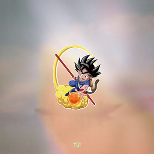 tlp反光车贴 七龙珠db孙悟空筋斗云飞行金箍棒防水笔记本贴墙贴纸