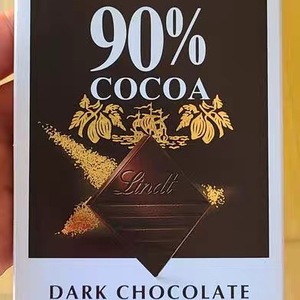 澳洲购回Lindt瑞士莲进口99%可可黑巧克力100%特醇排块健身生酮