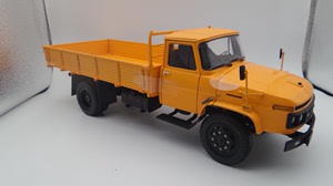 热卖促销1:24一汽经典解放ca141卡车运输工程车模型 橙色现货