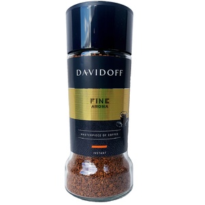 进口Davidoff大卫杜夫纯黑咖啡速溶无蔗糖美式冷萃冻干粉100g临期