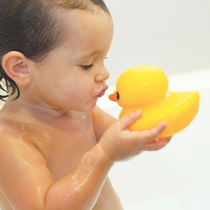 Tolo洗澡玩具小黄鸭儿童戏水宝宝浴室玩水上钓鱼捕捞网兜婴儿网红