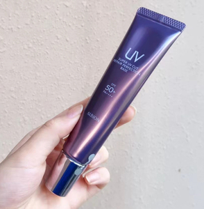 albion奥尔滨奥比虹多重修护防晒隔离乳spf50 pa   熟龄40g