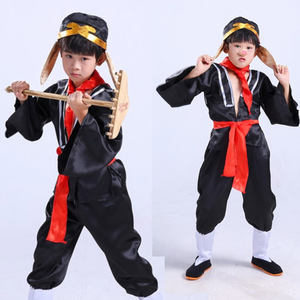 建军节表演服装猪八戒衣服西游记全套装男童演出服成人愚人节搞怪