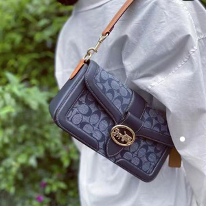 国内现货coach蔻驰georgie酒神包tabby香布雷jade马车腋下牛仔包