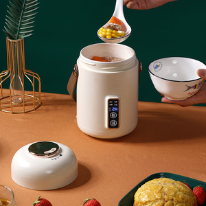mini旅行电炖锅便携式多功能煲汤煮饭煮粥神器办公室电煮杯1-2人l