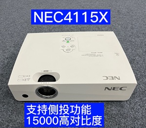 3000流明NEC CA4115X高清投影仪15000高对比度支持侧投家庭影院