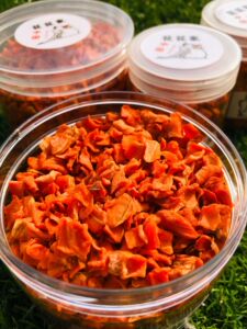 花花家自制胡萝卜粒丝仓鼠零食金丝熊零食胡萝卜丝仓鼠零食拌粮