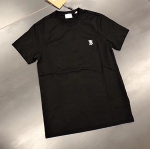 burberry 巴宝莉男女款新款刺绣bt字母小logo短袖 t恤 正品代购