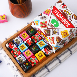 日本进口零食 Tirol松尾什锦夹心巧克力糖果限定喜糖生日送礼盒装