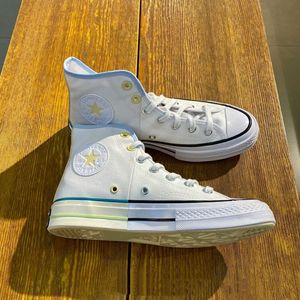 converse匡威 1970s冰淇淋鸳鸯奶油高帮男女鞋情侣帆布鞋 171179c
