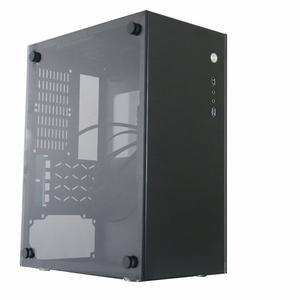 q1全铝迷你台式机电脑sfx全侧透matx风冷itx机箱金河田睿滋专卖店