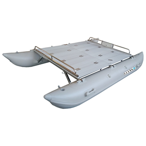 双体船冲锋舟橡皮艇加厚钓鱼船硬底充气船耐磨皮划艇快艇厂家直营