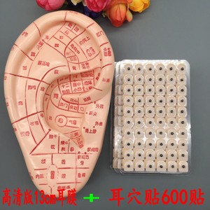 耳豆贴耳朵穴位模型家用耳穴贴视力眼睛王不留行籽耳贴反射区按摩