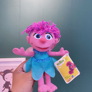 包邮原装芝麻街小仙女艾比abby卡通毛绒公仔玩偶礼物22厘米高