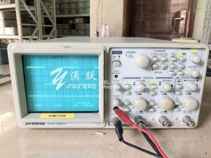 二手模拟示波器 50M 双踪双通带频率直读 原装台湾固纬GOS-6051