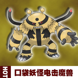 口袋妖怪究极日月 xy 宝石复刻6v 电击魔兽