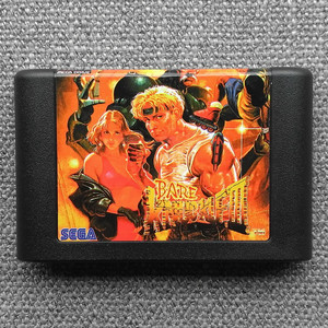 (全集成)精品世嘉md卡《怒之铁拳3》日版