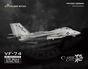 Calibre Wings CA721410 1/72 F-14A VF-74 魔鬼中队 Be-Devilers