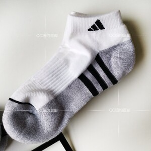 cc国内现货 adidas 阿*迪达*斯男士中筒短筒拼色百搭透气纯棉袜子