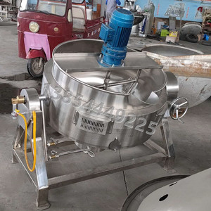 全自动熬膏机枇杷膏川贝雪梨膏中药膏百合膏熬膏专用机搅拌夹层锅