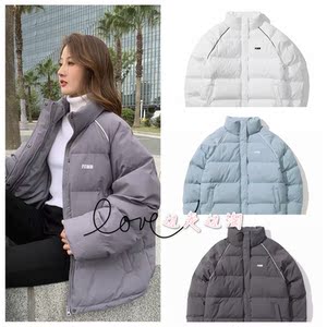 韩国代购 fcmm 徐梦洁同款情侣加厚保暖短款羽绒服面包服fc7386