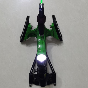 成人户外射击金属判官弹弓教官弹工玩具男合金红外瞄具绿激光大全