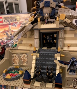 古董乐高lego7327埃及金字塔 探险系列 2011年乐高积木玩具