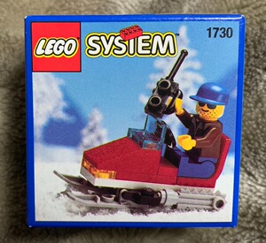 古董乐高1730雪橇车 经典城镇系列system 1994年乐高积木