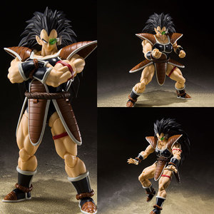 万代魂限定七龙珠 shf拉蒂兹 赛亚人 关节可动 人偶玩具 正版现货