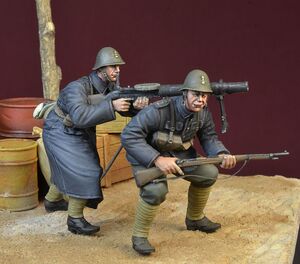 d-day miniature 35153 1/35 荷兰陆军黑魔鬼士兵组"鹿特丹1940