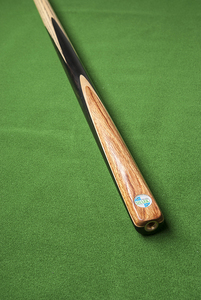 鲨鱼球杆绿牌楠木波纹枫木传统花斯诺克中式单支160928-12g