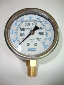 仪器仪表 压力仪表 压力表 液压油表