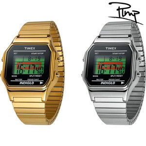 【plmp】supreme timex digital watch 联名防水金属数码手表19fw
