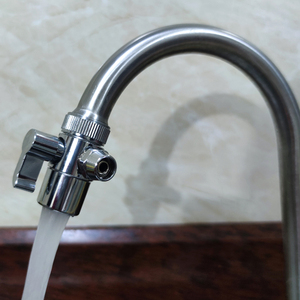 史蒂夫净水器转换头单切换开关家用水龙头史帝夫滤芯配件三通阀门